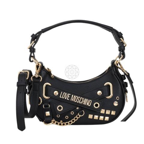 Sell Love Moschino Studded Shoulder Bag Black HuntStreet