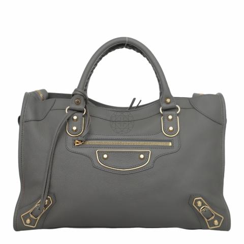 Balenciaga metallic edge sale city bag