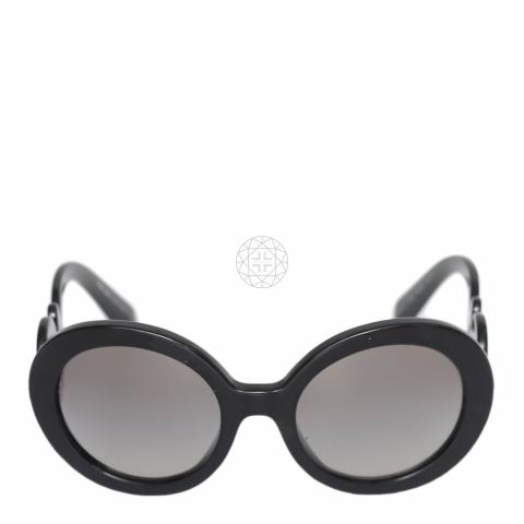 Prada Tortoise Shell Square Frame Baroque Sunglasses - SPR270 - Yoogi's  Closet