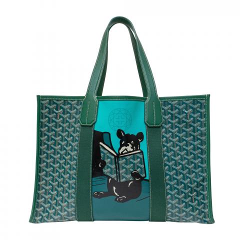 Goyard Villette Tote Bag MM Green