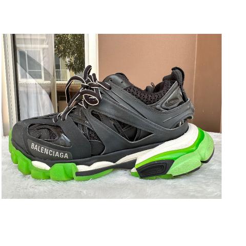 Balenciaga track black on sale green