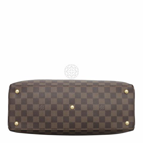 Louis Vuitton - Authenticated LV Riverside Handbag - Cloth Brown for Women, Very Good Condition