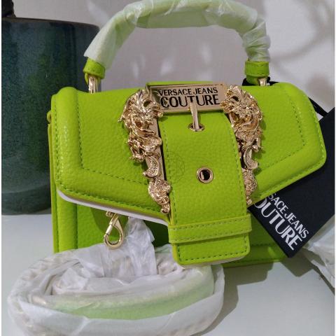 Versace sale neon bag