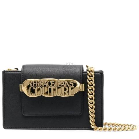 RvceShops - embellished logo clutch bag, 75VA4BF, Versace Jeans Couture  Range F Couture 01 - ZS413_455 | Sketch 02 Bags '455'