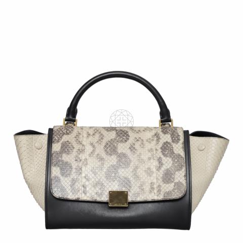 Celine trapeze python online bag