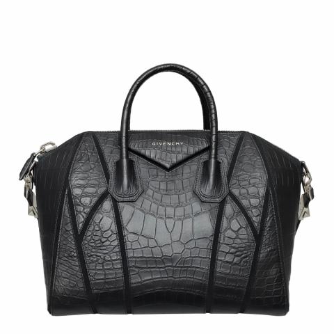 Givenchy antigona outlet croc medium