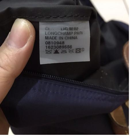 Sell Longchamp Medium Le Pliage Top Handle Bag Blue