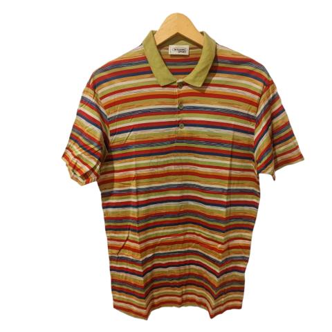 Missoni Sport Yellow high quality Polo Shirt Vintage XL