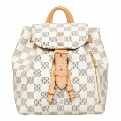 Sell Louis Vuitton Damier Azur Sperone BB Backpack - White