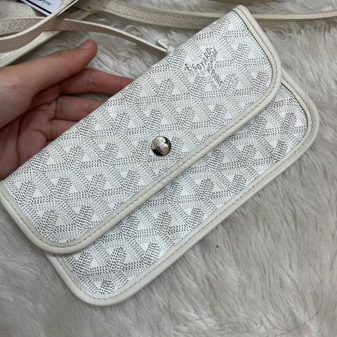 GOYARD SAINT LOUIS PM White Cloth ref.697281 - Joli Closet