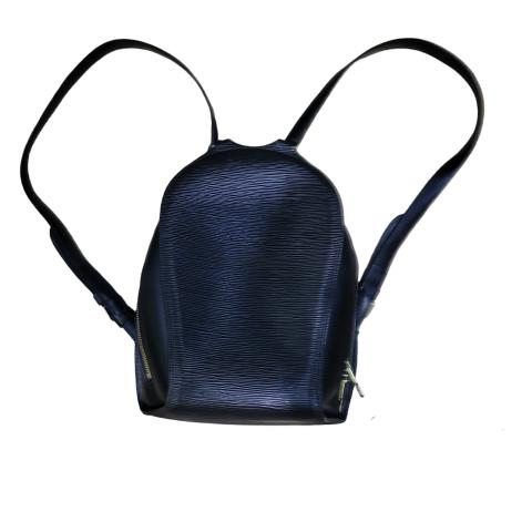 Sell Louis Vuitton Vintage Epi Mabillon Backpack - Black  display picture 3