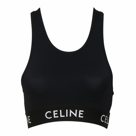 Women's Celine technical jersey bra top, CELINE