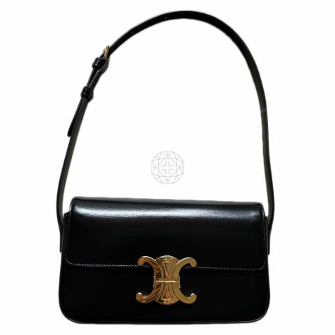 Sell C line Triomphe Shoulder Bag Black HuntStreet