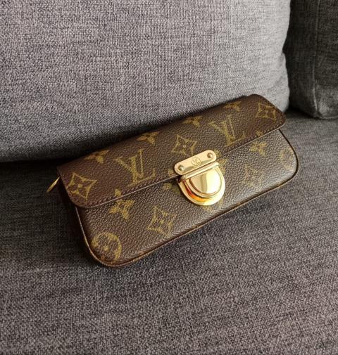 Louis Vuitton Monogram Coated Canvas Manhattan GM Shoulder Bag Gold Hardware, 2005 (Very Good)