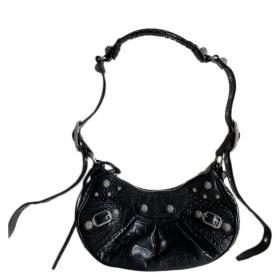 Michael Kors Ava Medium Python Snake Embossed Leather Mk Satchel Bag Dark Khaki
