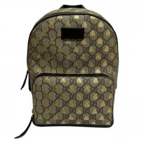 Gucci Drop A $5000 Black & Gold Baller Backpack