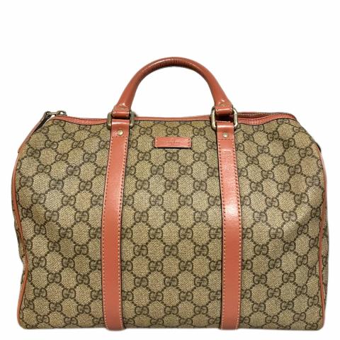 Sell Gucci GG Canvas Boston Bag Brown Orange HuntStreet