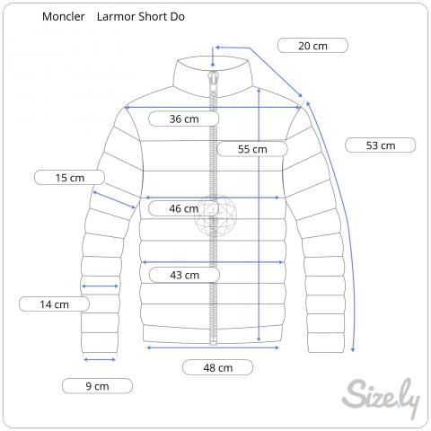 Sell Moncler Larmor Short Down Jacket - Black | HuntStreet.com