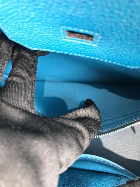 🔥🔥 Hermes Birkin 30 Blue de Galice Togo PHW #Q