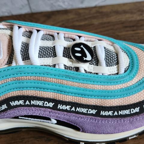 Nike Air Max 97 Have a Day Space Purple/White-Black-Washed factory Coral