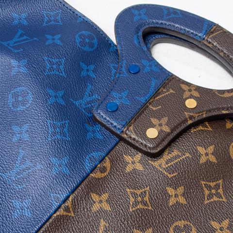 Louis Vuitton Monogram Eclipse Split North South Tote