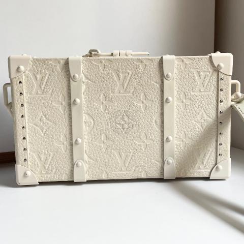 Louis Vuitton Monogram Wallet Trunk in Monogram Powder White