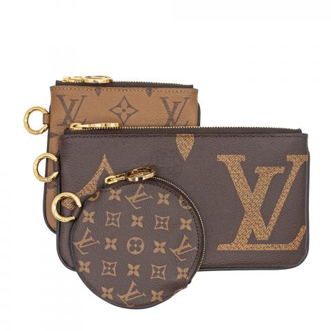 LOUIS VUITTON TRIO POUCH  3 Year Wear & Tear + What Fits! 