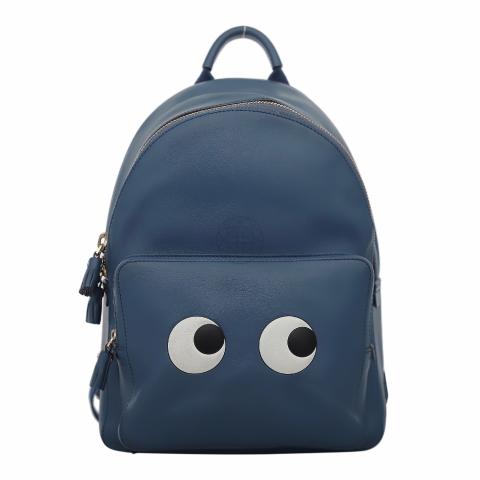 Sell Anya Hindmarch Mini Eyes Right Backpack Blue HuntStreet