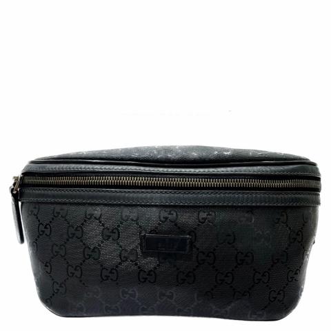 Sell Gucci GG Imprime Belt Bag Black HuntStreet