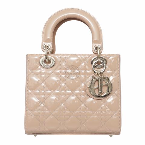 Lady dior hot sale bag nude