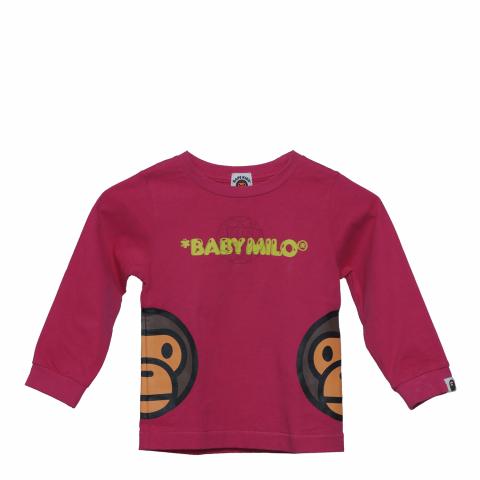 pink bape long sleeve