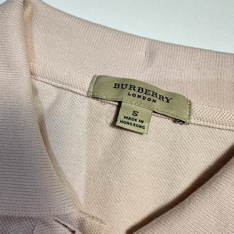 Sell Burberry London Polo Shirt Pink HuntStreet
