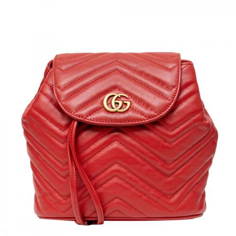 Gucci marmont backpack clearance red