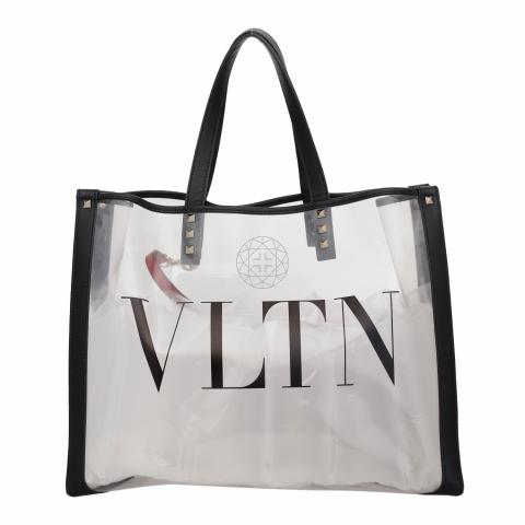 Valentino hotsell pvc tote