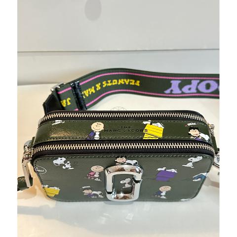 Sell Marc Jacobs Snoopy Snapshot Crossbody Bag - Green
