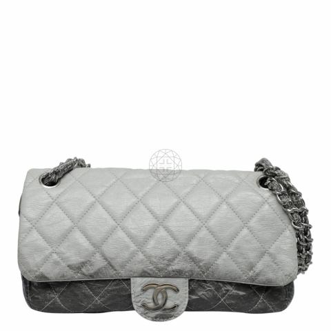 CHANEL, Bags, Chanel Melrose Degrade Jumbo Flap Bag