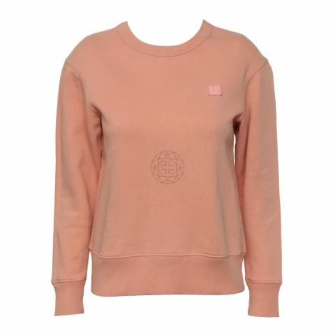 Sell Acne Studios Fairview Face Sweatshirt Pink HuntStreet