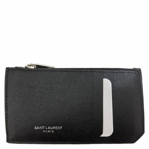 Sell Saint Laurent Fragments Zipped Card Case Black HuntStreet