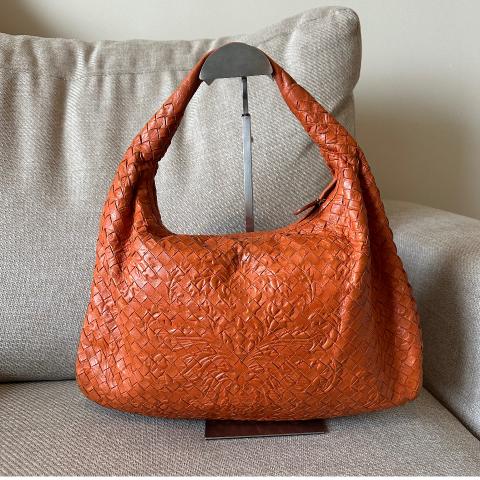 Sell Bottega Veneta Medium Hobo Limited Edition Orange