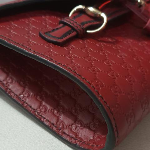 Gucci emily bag red hot sale