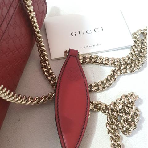 Sell Gucci Microguccissima Mini Emily Bag Red - Main Image