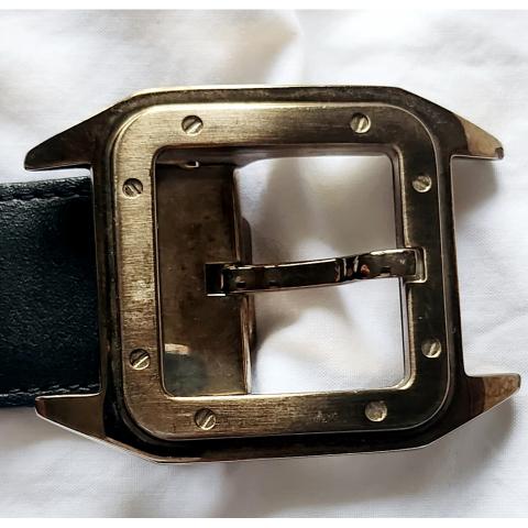 Sell Cartier Reversible Santos Belt - Black/Brown  display picture 1