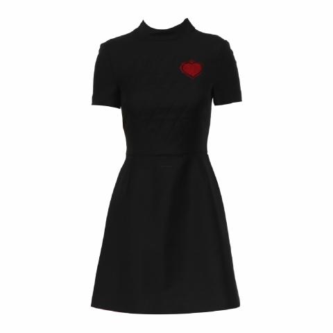 Sell Christian Dior Heart Embroidered Dress - Black | HuntStreet.com Sell Christian Dior Heart Embroidered Dress - Black | HuntStreet.com