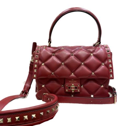 Sell Valentino Candystud Top Handle Bag Red HuntStreet