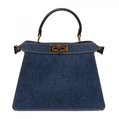 fendi peekaboo denim