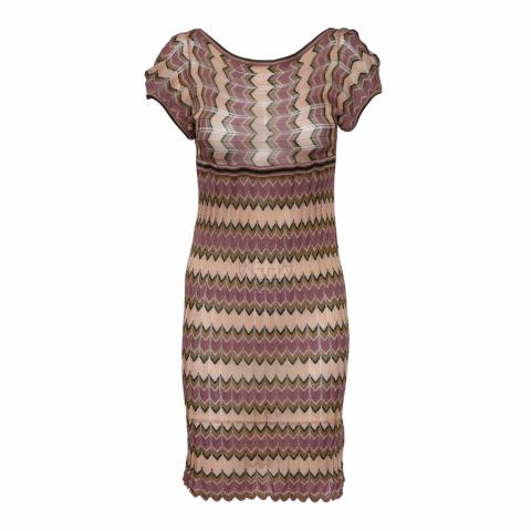 open lace back dress Elodie Jersey Maxi Dress-Pink Punch, Zig Zag Wave