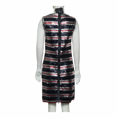 lanvin sequin dress Lanvin Paris Vintage Sequin Dress  Silk Blend Size S, Rare Collectors  Designer Piece
