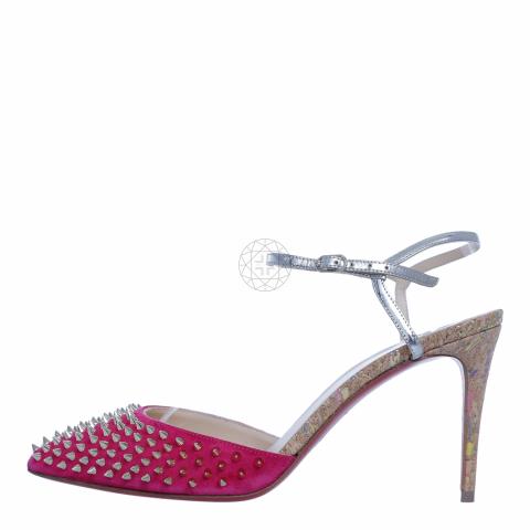 Louboutin Baila Spike Pink 美品 ルブタン サンダル スパイク Louboutin Baila Spike Pink 美品 ルブタン サンダル スパイク
