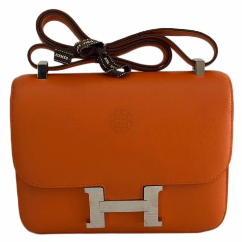 Hermes on sale constance orange