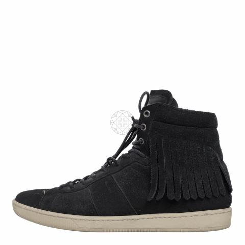 Fringe high top sneakers best sale